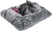 Snuggles Pluche Mand / Bed  Knaagdier - 43X33 CM