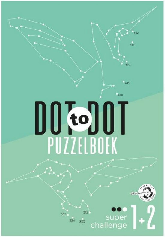 Dot to dot puzzelboek - super challenge 1+2