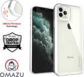 Iphone 12 Pro Max (6,7 inch) OMAZU Hybrid Anti-Shock (PC/TPU) Case/ Hoesje - Kristal helder Transparant - Back Cover - Harde beschermende achterkant
