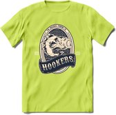 Vissen T-Shirt | Grappig Verjaardag Vis Hobby Cadeau Shirt | Dames - Heren - Unisex | Tshirt Hengelsport Kleding Kado - Groen - S