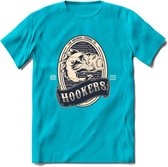Vissen T-Shirt | Grappig Verjaardag Vis Hobby Cadeau Shirt | Dames - Heren - Unisex | Tshirt Hengelsport Kleding Kado - Blauw - XL