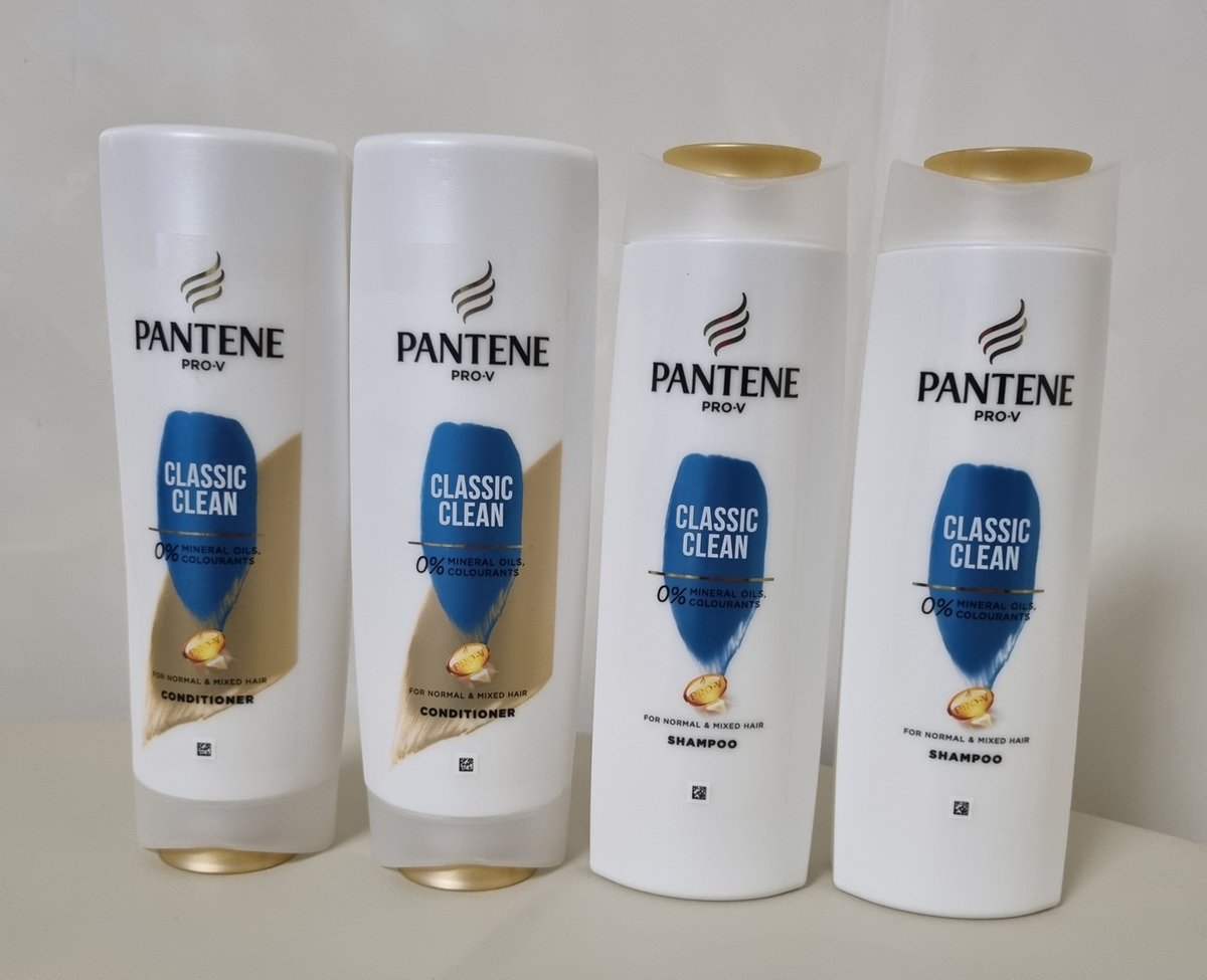 Pantene Pro-V Classic Clean shampoo en conditioner 4x360ml