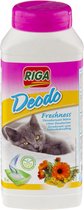1x Riga Deodo - deodorant voor kattenbakvulling - Bloemengeur - 750g