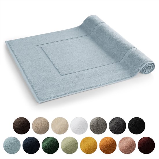 Rururug Badmat-set wasbare microvezel badkamermat-sets, 2-delige antislip badmatten voor badkamer van 50 x 80 cm en toilet van 50 x 40 cm, rood badkamervloerkleed