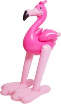 Opblaasbare Flamingo - 1,20 meter - XL - roze - verjaardag - themafeest