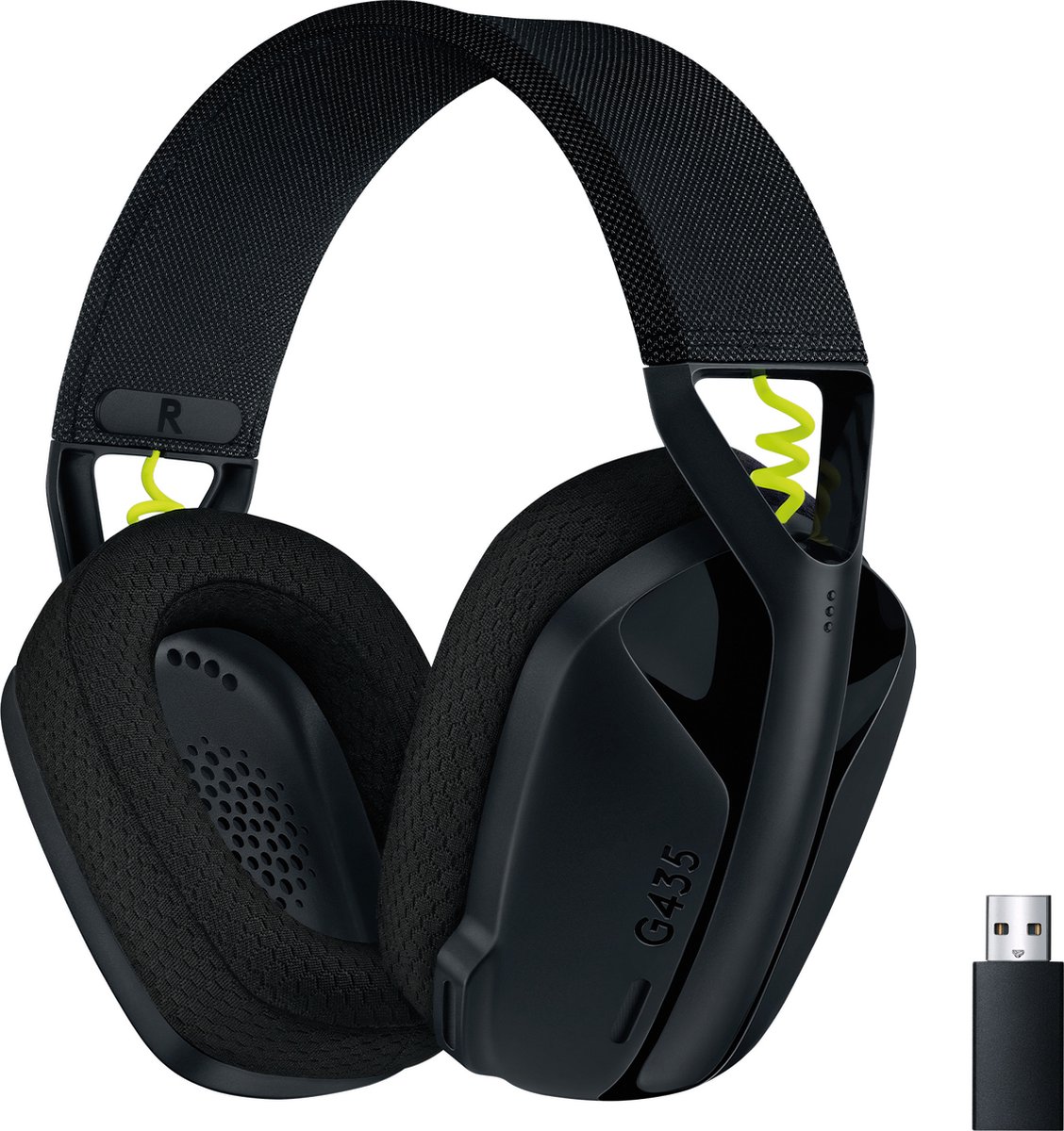 Logitech G435 - LIGHTSPEED en Bluetooth draadloze gaming headset - Zwart