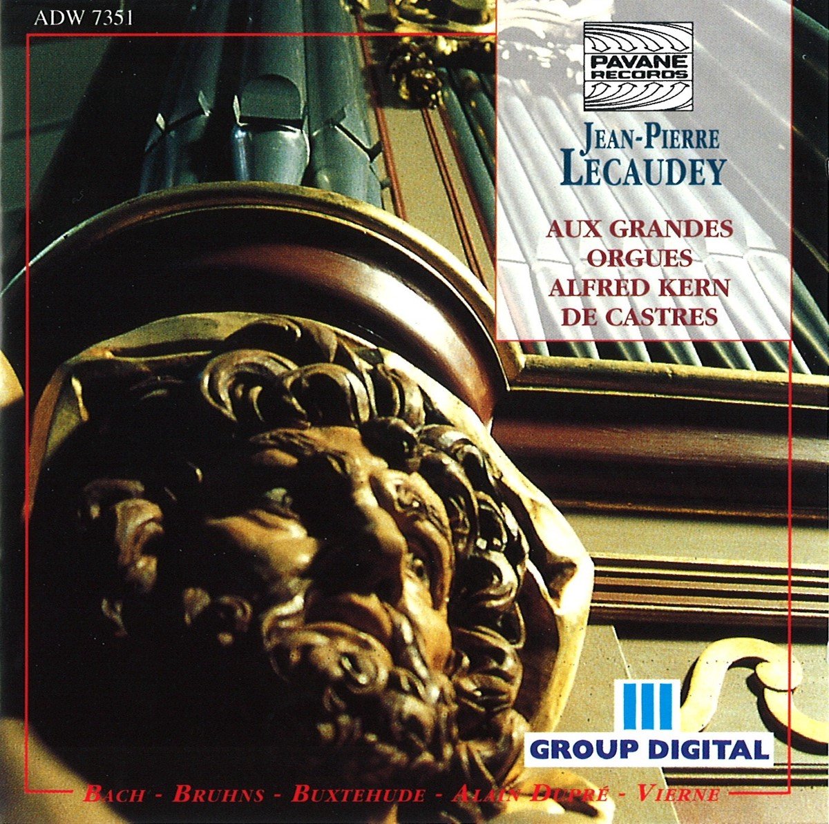 Jean-Pierre Lecaudey - Aux Grandes Orgues Alfred Kern De Castres (CD)