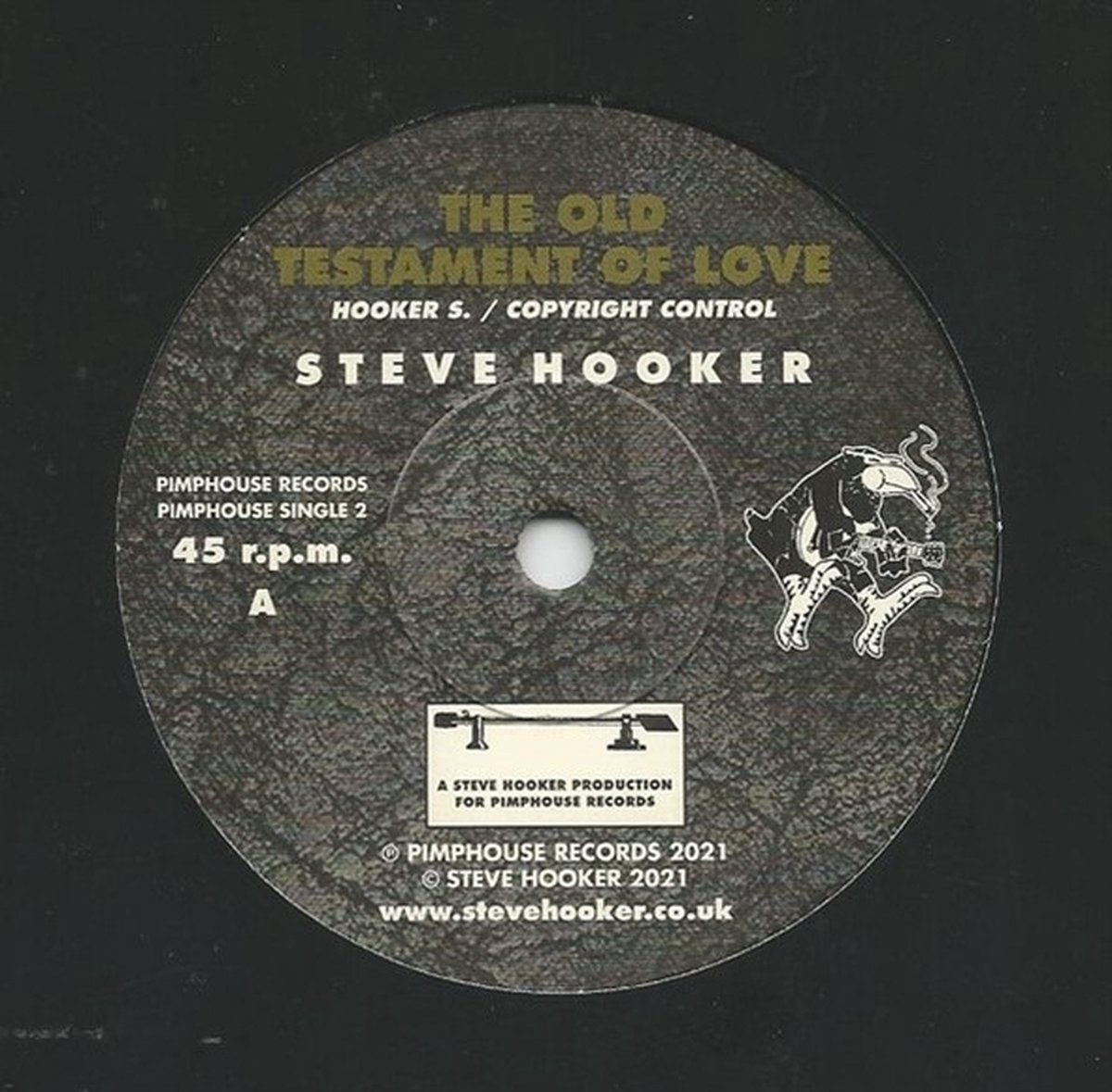 Steve Hooker - The Old Testament Of Love (7" Single)