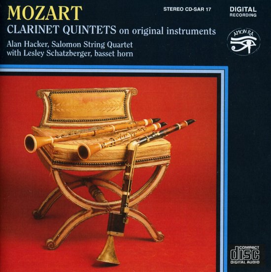 Alan Hacker, Lesley Schatzberger, The Salomon Quartet - Mozart: Clarinet Quintets (CD)