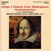 The Broadside Band - Song & Dances From Shakespeare (CD)