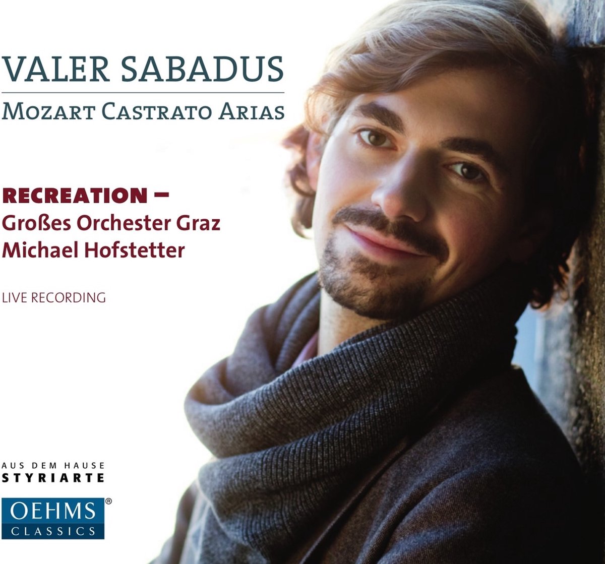 Valer Barna-Sabadus, Grosses Orchester Graz, Michael Hofstetter - Mozart Castrato Arias (CD)