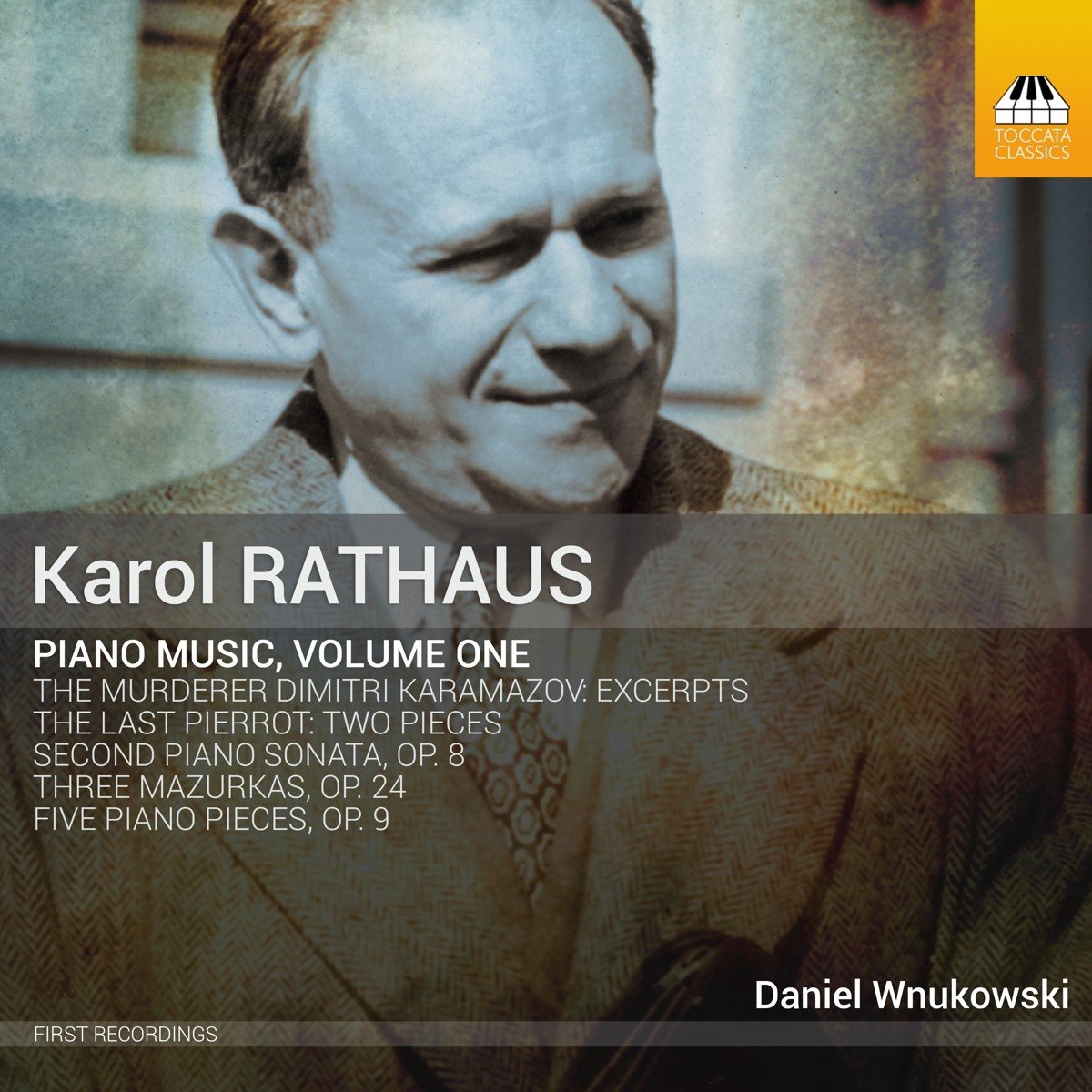 Daniel Wnukowski - Rathaus: Piano Music, Volume One (CD)
