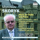 Solomia Sorka & Arthur Greene - Myroslav Skoryk: Music For Violin And Piano (CD)