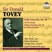 Alice Neary, Gretel Dowdeswell, Ulster Orchestra, George Vass - Tovey:Cello Concerto (CD)