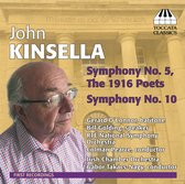 Gerard O'Connor, RTÉ National Symphony Orchestra, Gábor Takacs-Nagy - Kinsella: Symphonies Nos. 5 and 10 (CD)