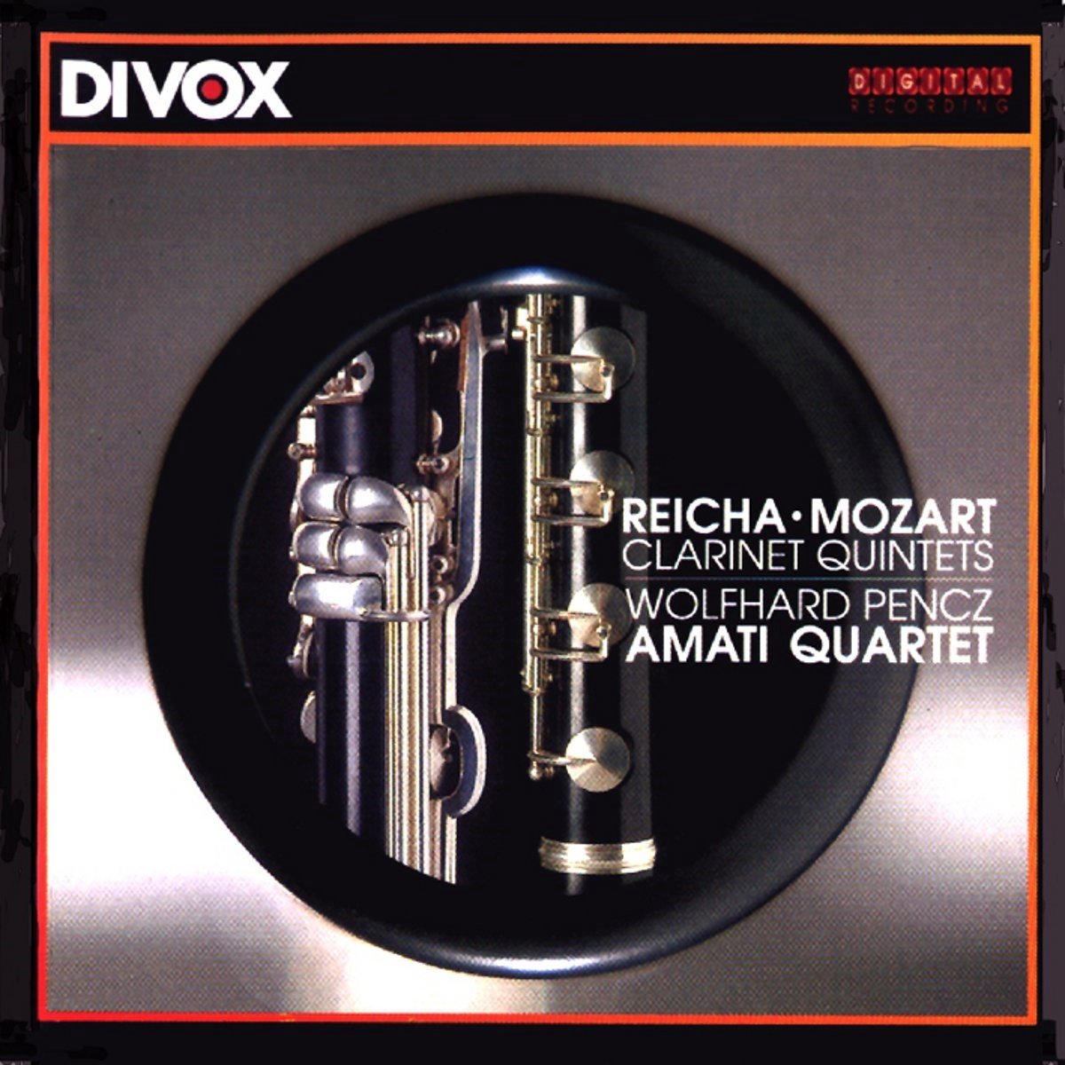 Amati Quartet Pencz - Reicha, Mozart: Clarinet Quintets (CD)