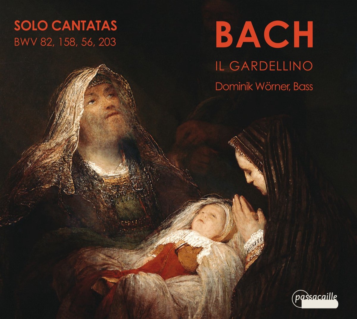 Dominik Wörner, Il Gardellino - J.S. Bach: Solo Cantatas (CD)