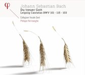 Collegium Vocale Gent, Philippe Herreweghe - Du Treuer Gott - Leipzig Cantatas Bwv 101 - 103 - (CD)