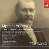 Solomia Soroka & Arthur Greene - Music For Violin And Piano (CD)