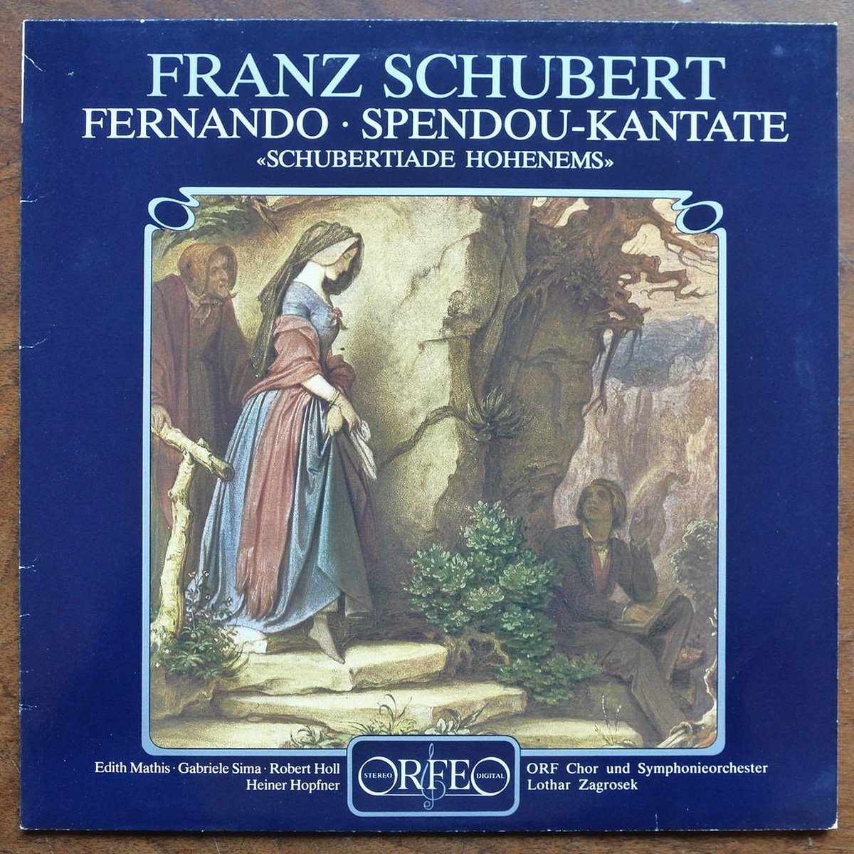Lothar Zagrosek, ORF Chor und Symphonieorchester - Schubert: Fernando Spendou-Kantate (LP)