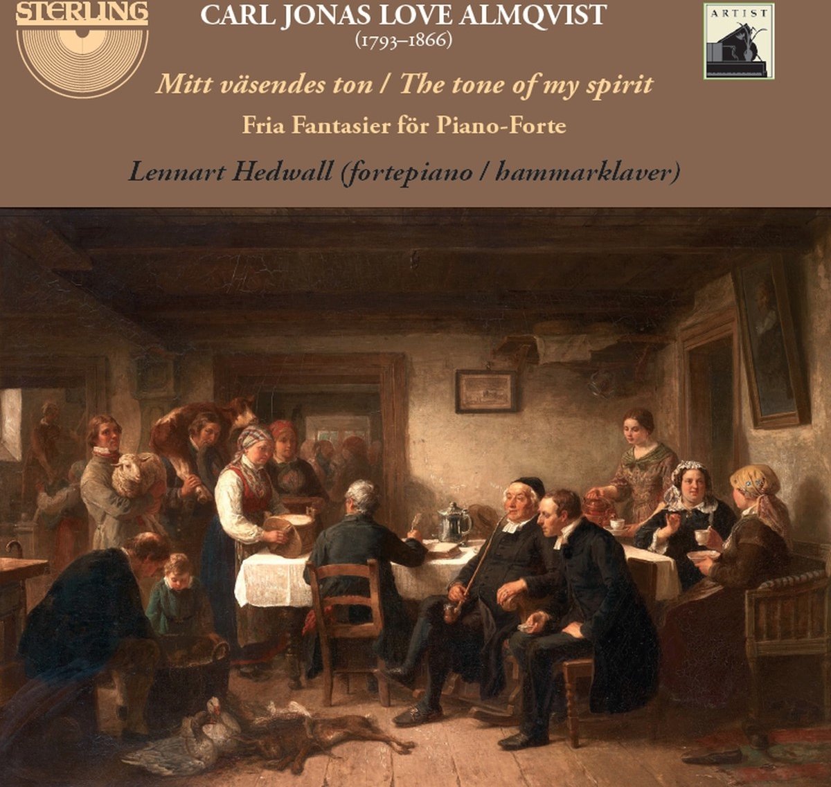 Lennart Hedwall - Almqvist: The Tone Of My Spirit (CD)