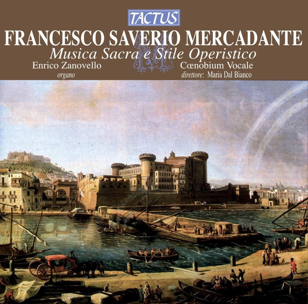 Zanovello Enrico & Conobium Vocale - Mercadante: Musica Sacra E Stile Operistico (CD)