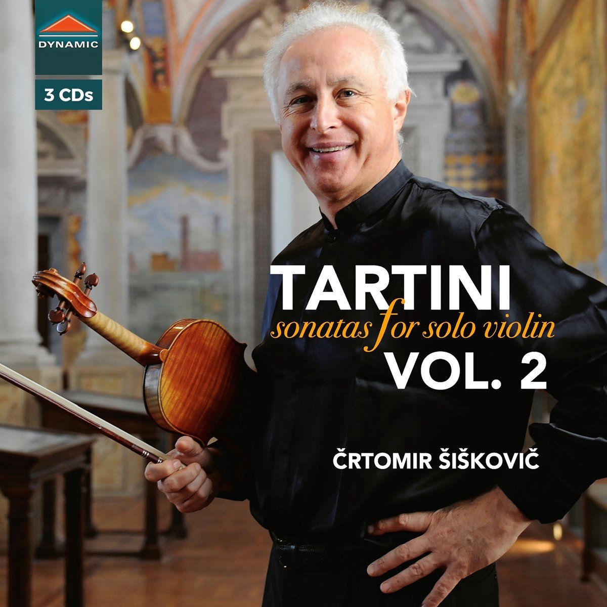 Crtomir Siskovic - Tartini: Sonatas For Solo Violin Vol. 2 (3 CD)