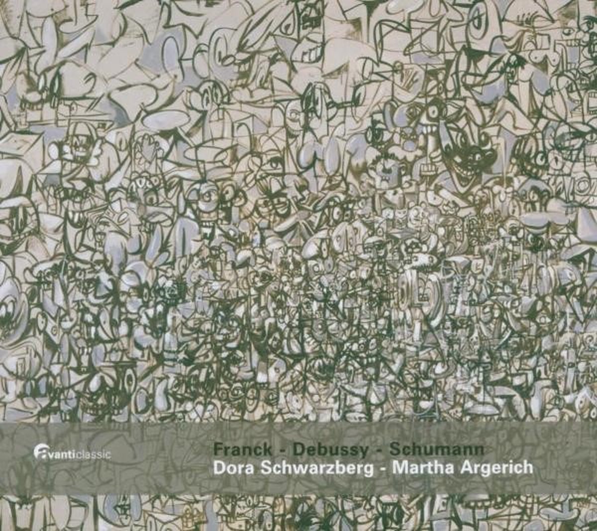 Dora Schwarzberg & Martha Argerich - Sonata For Violin And Piano/Fantasy (SACD)