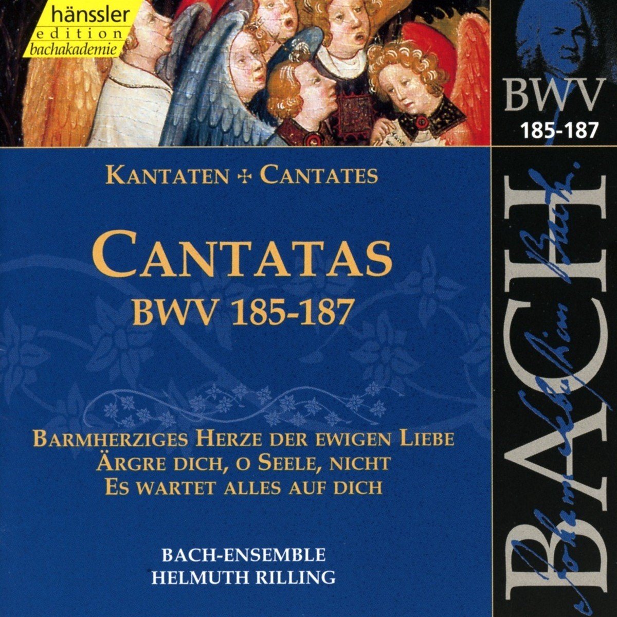 Bach-Ensemble, Helmuth Rilling - J.S. Bach: Cantatas Bwv 185-187 (CD) (Remastered)