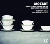 Florent Heau - Quatuor Manfred - Quintette Avec Clarinette K 581 & Quatuors K 380 & (CD)