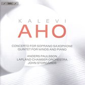 Anders Paulsson, Lapland Chamber Orchestra, John Storgards - Aho: Concerto For Soprano Saxophone - Quintet For Winds (Super Audio CD)
