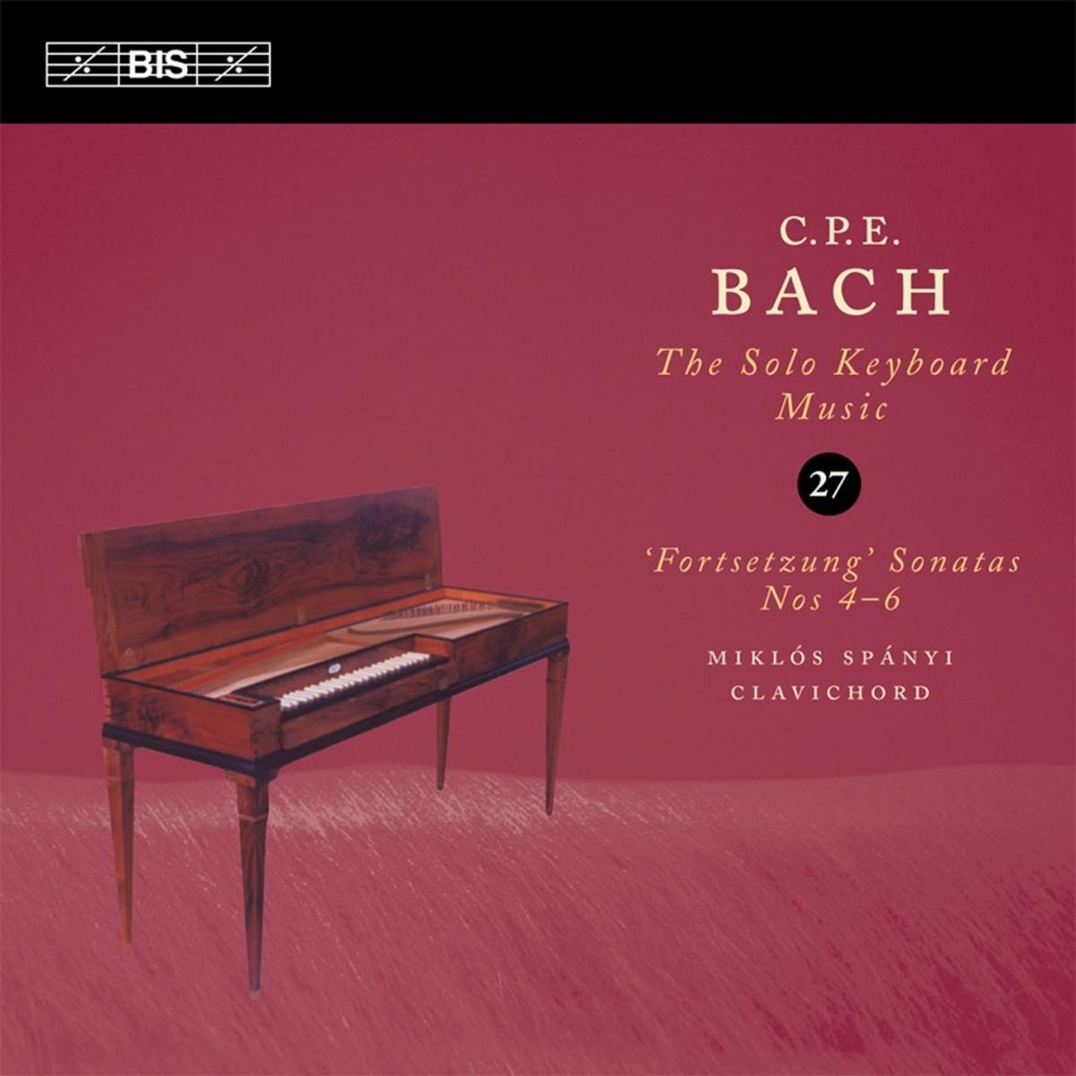 Miklos Spänyi - C.P.E. Bach: 'Fortsetzung' Sonatas Nos. 4-6 (CD)