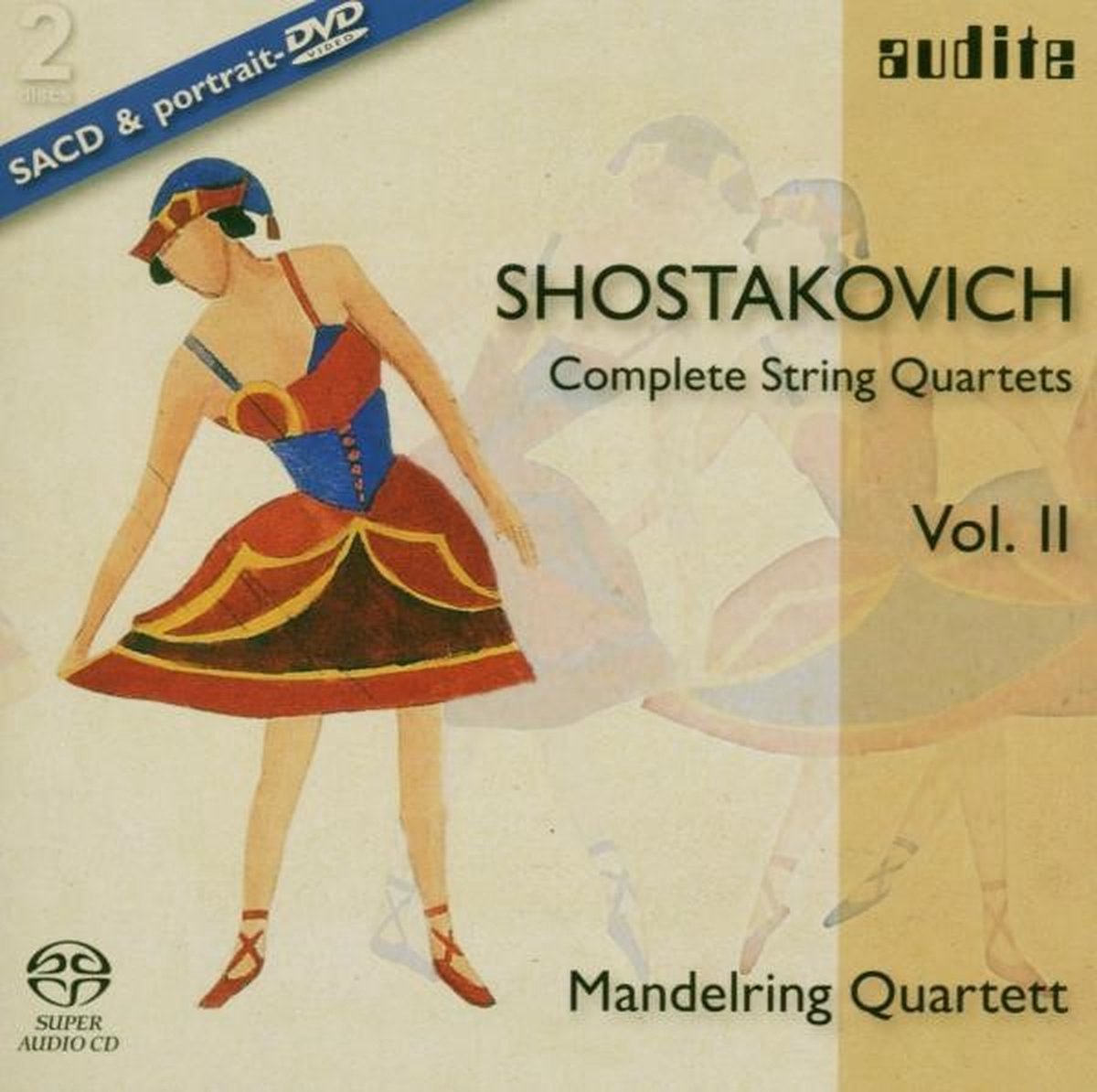 Mandelring Quartett - Complete String Quartets Vol. II (2 Super Audio CD)