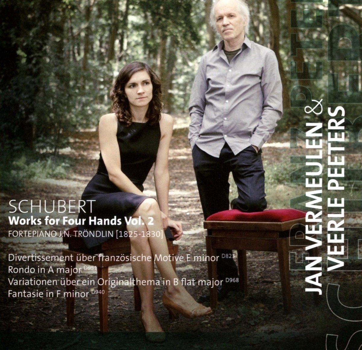 Jan Vermeulen & Veerle Peeters Schubert Works For 4 Hands Vol. 2 (CD), Jan...