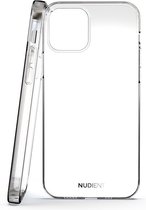 Apple iPhone 12 Pro Hoesje - Nudient - Thin Serie - TPU Backcover - Transparant - Hoesje Geschikt Voor Apple iPhone 12 Pro