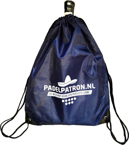 PadelPatron Navy Blue Logo Rugzak Padel