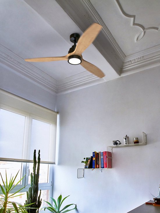 CREATE - WINDSTYLANCE DC BLACK - Ventilateur de plafond - Ventilateur de plafond  avec... | bol.com