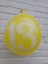 Cijferballonnen 13