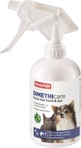 Beaphar dimethicare spray hond / kat immobiliseert vlooien en teken 500 ml