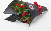 TuKiss Valentijn Tulpen Boeket 18 stelen luxe cadeauverpakking