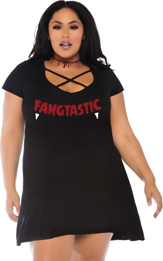 Fangtastic jersey dress