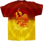 Jimi Hendrix Heren Tshirt -S- Electric Ladyland Rood/Geel