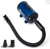 Nuvoo Professionele Hondenföhn / Waterblazer / Hondenborstel met 3 Opzetstukken - Verstelbare Vermogen tot 2200W - Warme / Koude Stand - Blauw