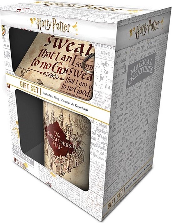 Mug de voyage Harry Potter Carte du Maraudeur