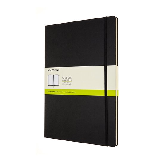 Moleskine Classic Notitieboek A4 Hardcover Blanco Zwart bol