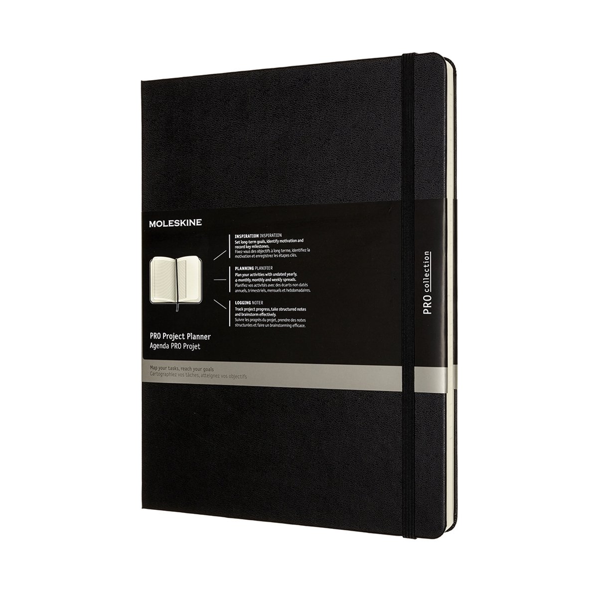 Moleskine Professional Project Planner - Extra Large - Hardcover - Zwart - Moleskine