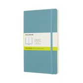Moleskine Classic Notitieboek - Large - Softcover - Blanco - Rif Blauw