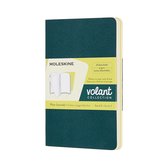 Moleskine Volant Journals - Pocket - Blanco - Groen/Geel