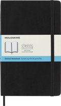 Moleskine Classic Notitieboek - Large - Softcover - Gestippeld - Zwart