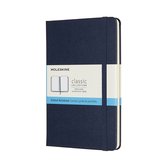 Moleskine Classic Notitieboek - Medium - Hardcover - Gestippeld - Saffier Blauw